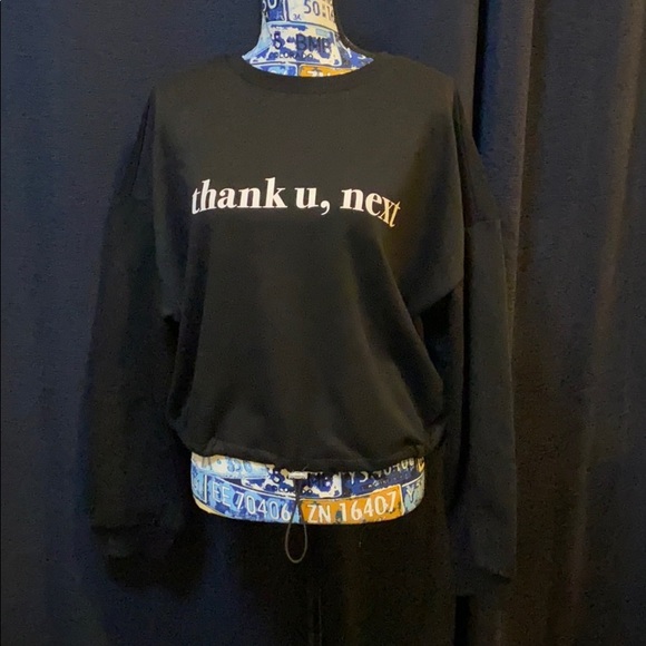 Ariana Grande H&M Thank You Sweatshirt - Picture 2 of 6